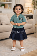 Hilytrends Girls Top and Skirt
