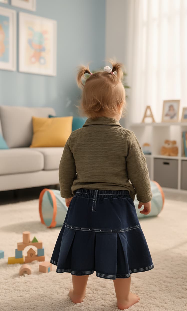 Hilytrends Girls Top and Skirt